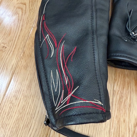 Harley Davidson Women's Leather Jacket Rare Size X-Small - Picture 5 of 6